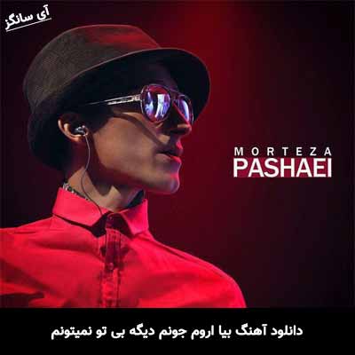 دانلود آهنگ بیا اروم جونم دیگه بی تو نمیتونم مرتضی پاشایی