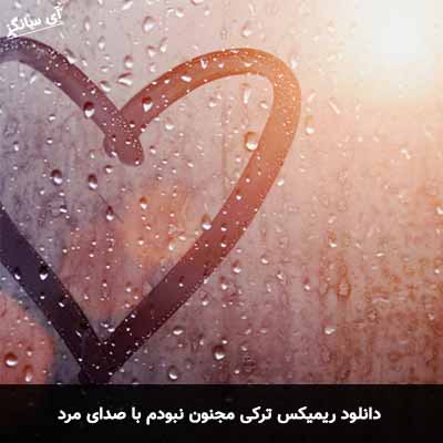 دانلود ریمیکس مجنون نبودم با صدای مرد