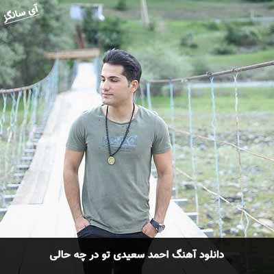 دانلود آهنگ احمد سعیدی تو در چه حالی