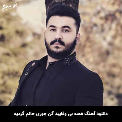 دانلود آهنگ غصه بی وفایید گن جوری حالم گردیه
