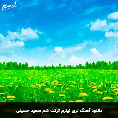 دانلود آهنگ لری نیترم ترکت کنم سعید حسینی