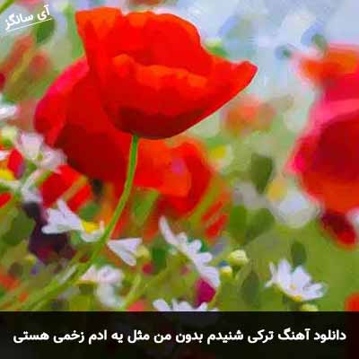 دانلود آهنگ ترکی شنیدم بدون من مثل یه ادم زخمی هستی