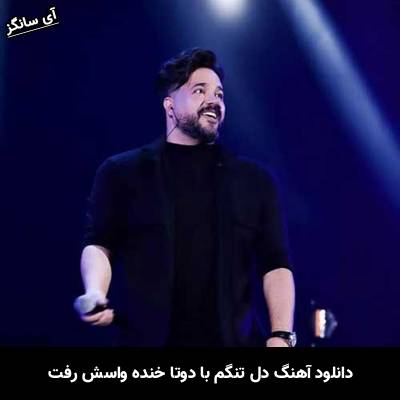 دانلود آهنگ دل تنگم با دوتا خنده واسش رفت