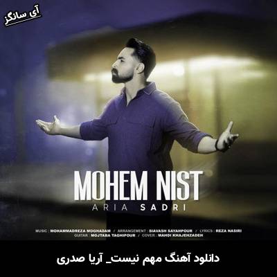 دانلود آهنگ مهم نیست آریا صدری