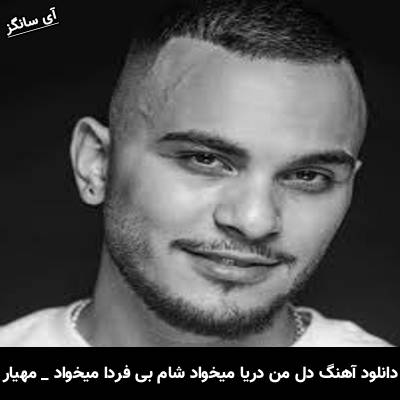 دانلود آهنگ دل من دریا میخواد شام بی فردا میخواد از مهیار