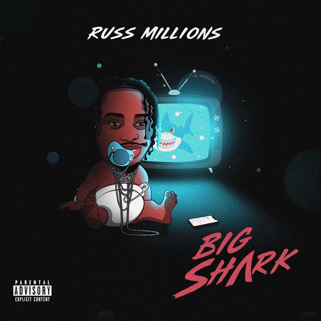 دانلود آهنگ big shark از Russ Millions