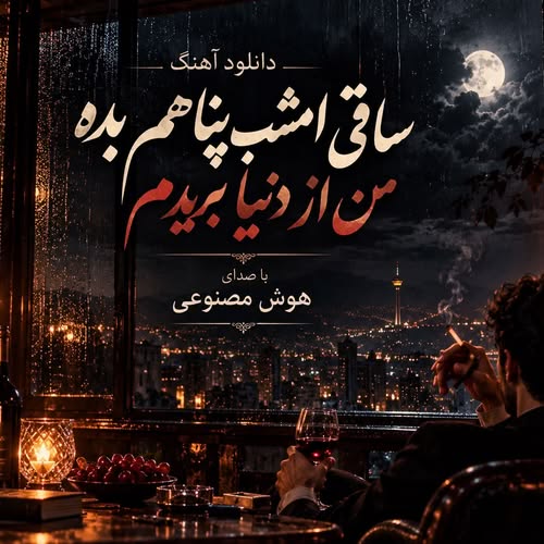 دانلود آهنگ ساقی امشب پناهم بده من از دنیا بریدم (هوش مصنوعی) از Ai Song
