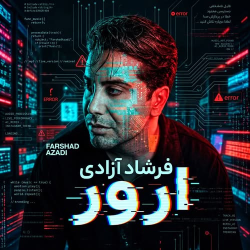 دانلود آهنگ ارور (ارور داده مغزم هوش از سرم بریده) از فرشاد آزادی