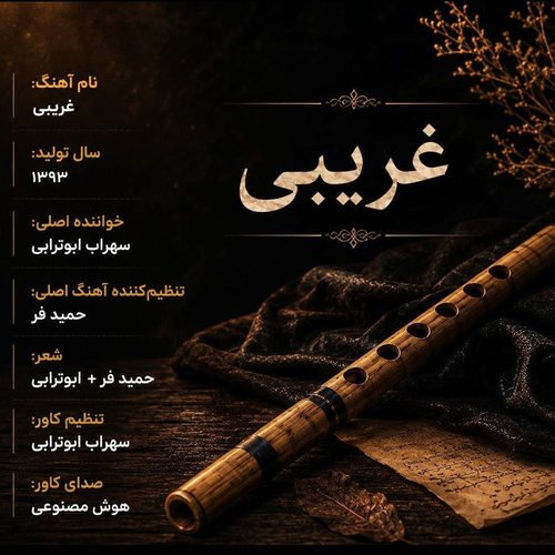 دانلود آهنگ غریبی (هوش مصنوعی) از سهراب ابوترابی